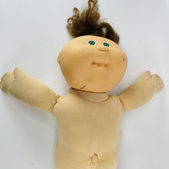 Cabbage Patch Kid Vintage 1988 Preemie Doll Red Pajamas Outfit - Picture 4 of 13